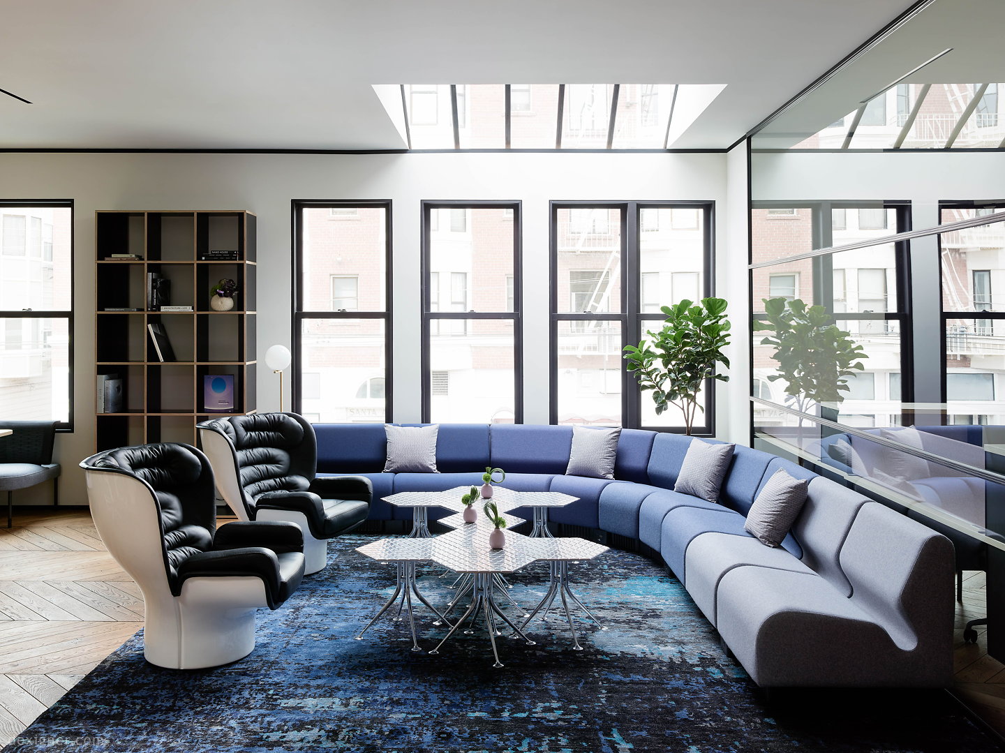 办公沙发|布面沙发|办公安博网页版|安博anbo（中国）安博网页版|查德威克模块化公共区域沙发